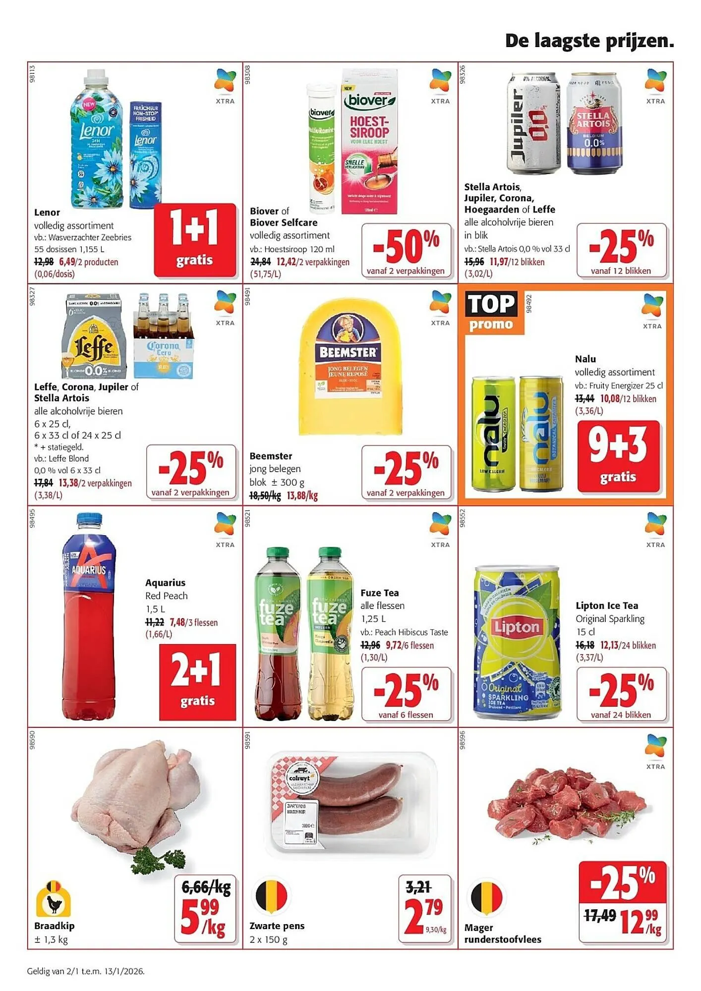 Colruyt folder van 2 januari tot 13 januari 2026 - folder pagina 12