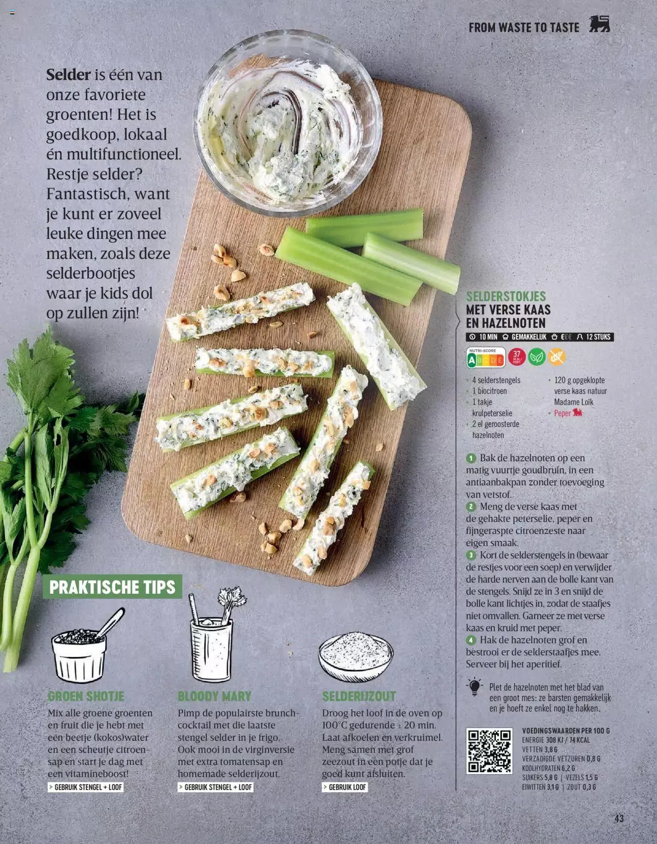 Delhaize Magazine N°69 NL van 31 mei tot 31 december 2023 - folder pagina 43