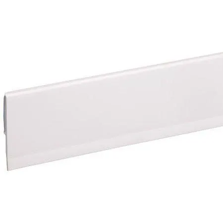 AFWERKPROFIEL PVC WIT 260CM - 40MM