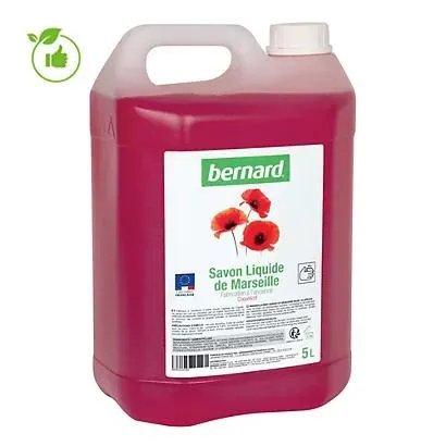 Marseillezeep Bernard klaproos geur 5 L