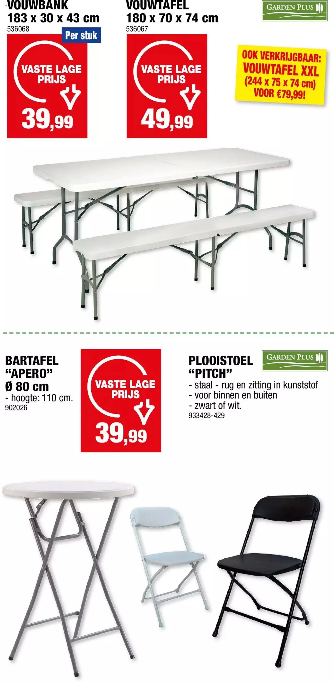 Hubo Tuinmeubelen van 30 juni tot 31 december 2024 - folder pagina 28