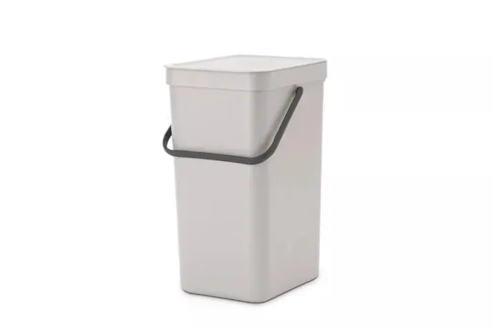 Vuilbak Sort & Go Brabantia 25L mid grey
