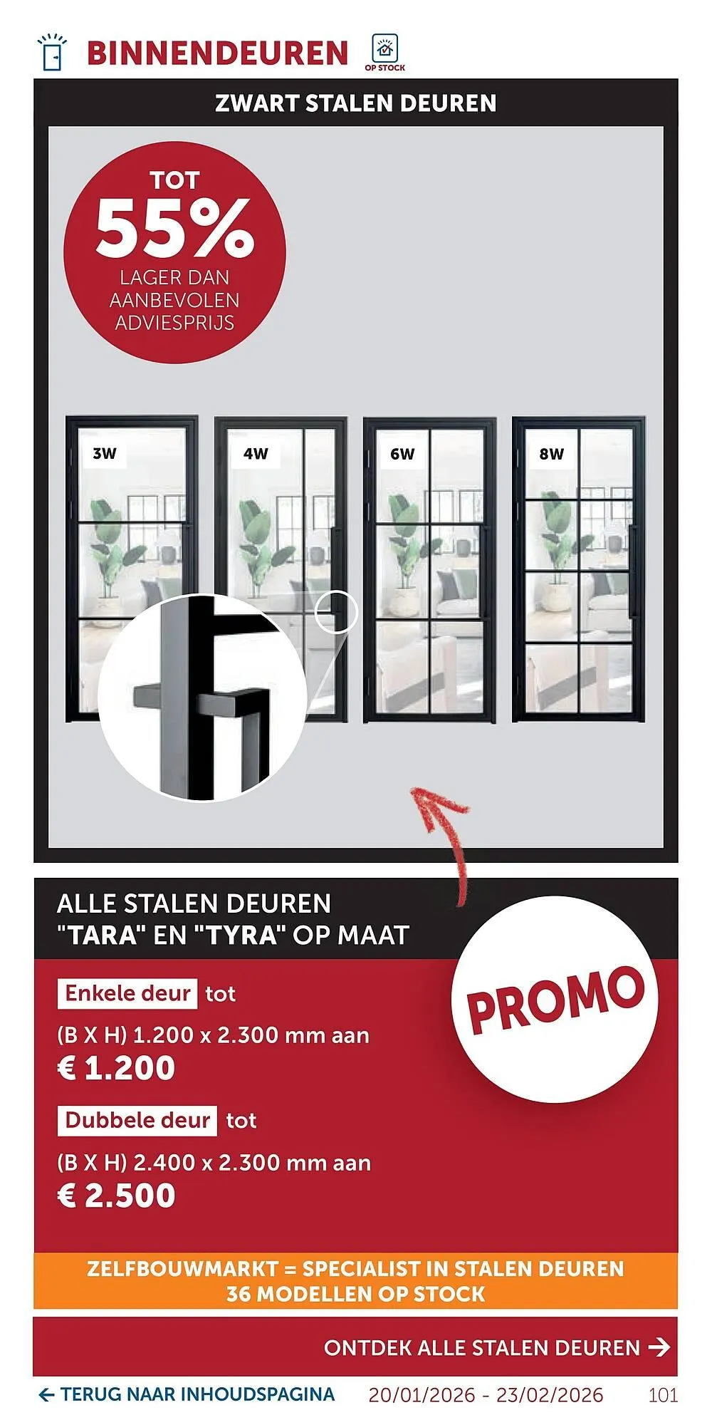 Zelfbouwmarkt folder van 20 januari tot 23 februari 2026 - folder pagina 101
