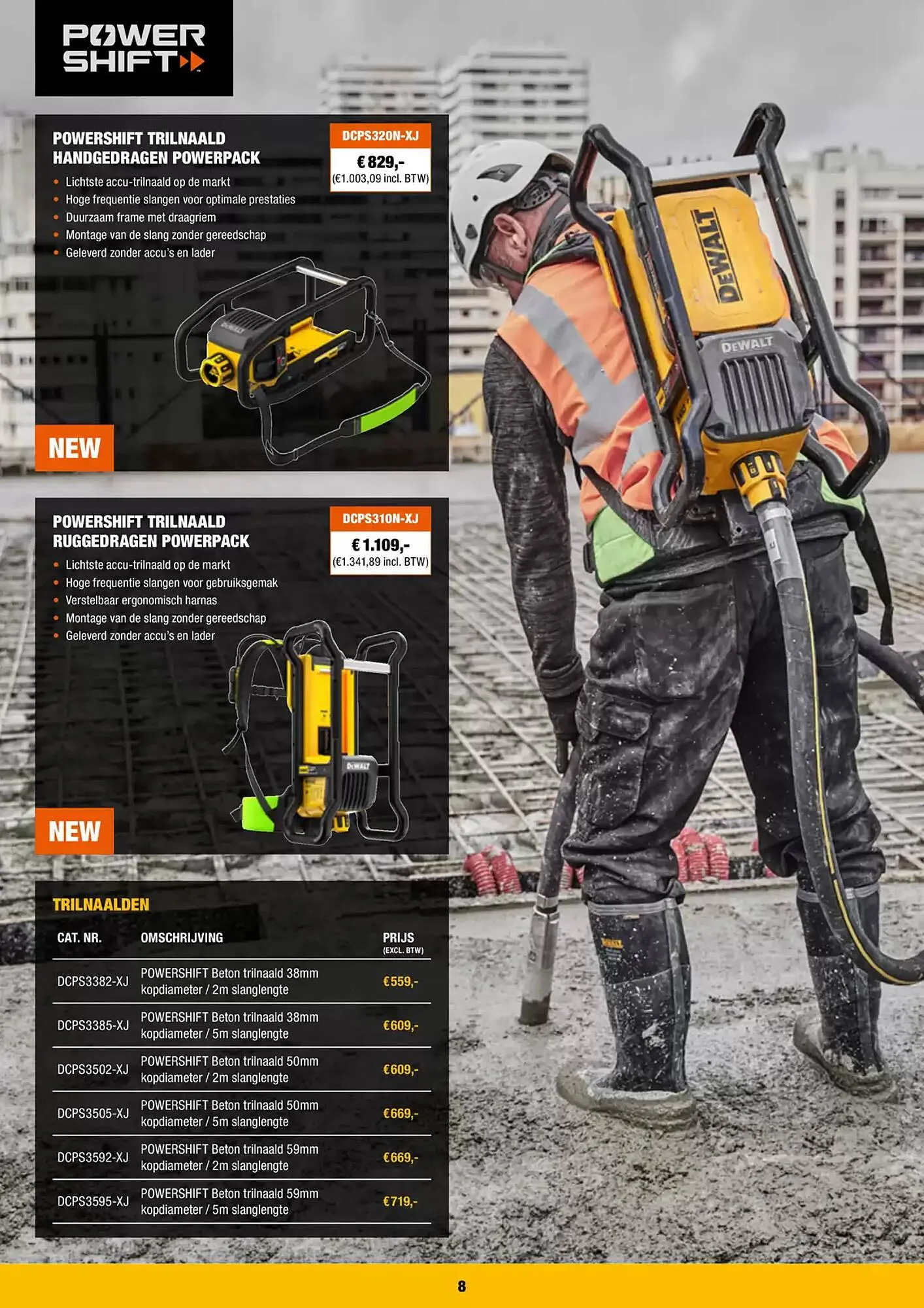 DeWALT folder van 3 februari tot 31 augustus 2025 - folder pagina 8
