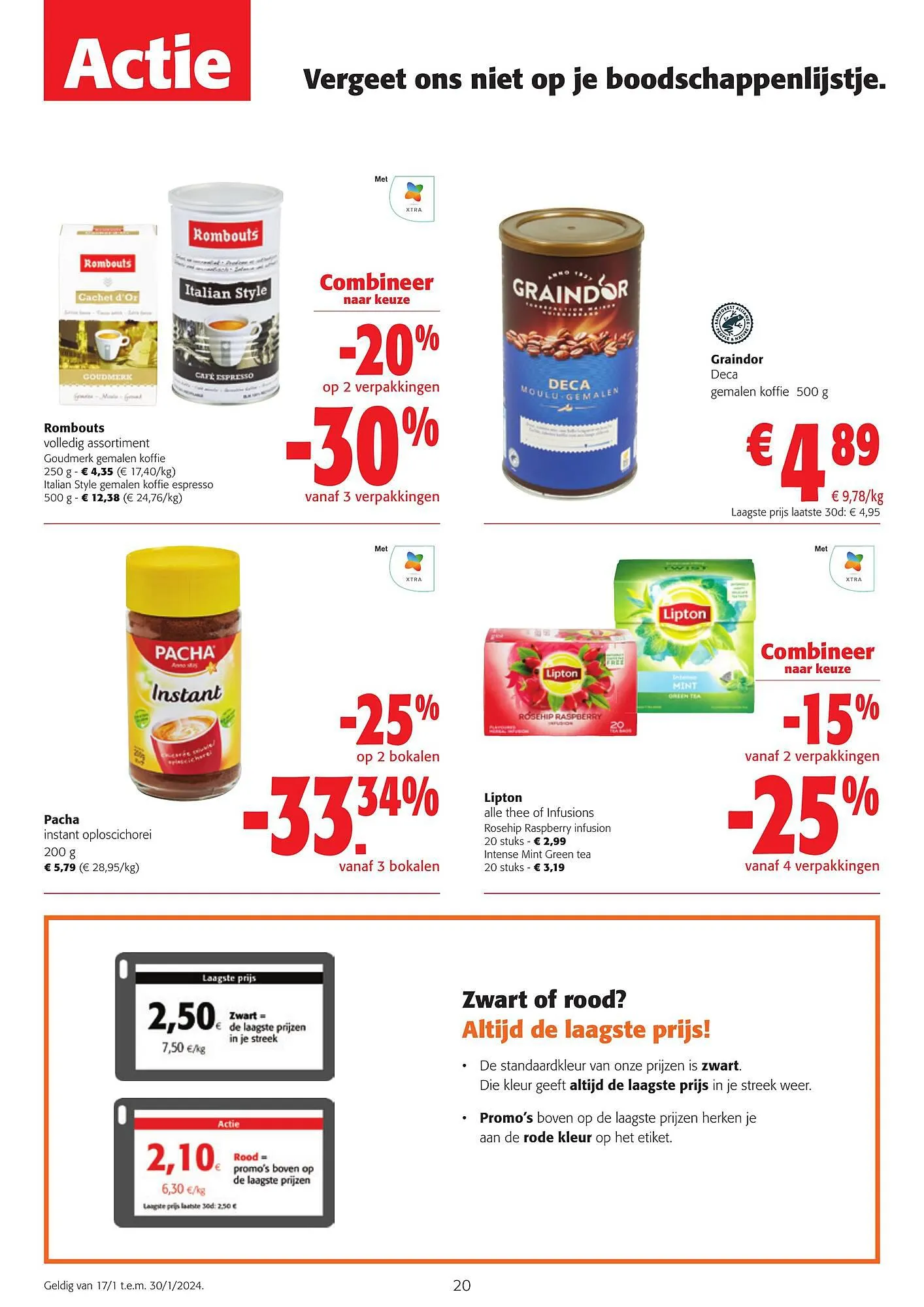 Colruyt folder van 17 januari tot 30 januari 2024 - folder pagina 20