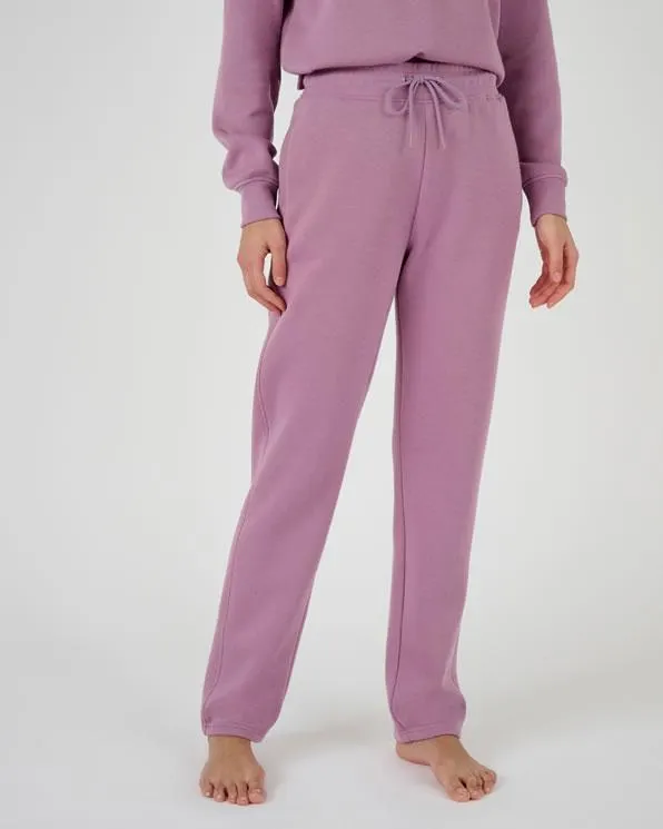 Joggingbroek straight fit fleece Thermolactyl