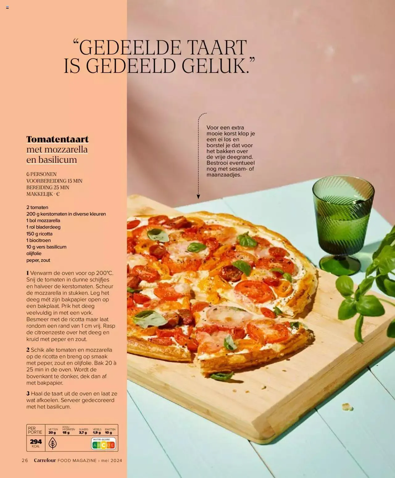 Carrefour Food Mag Lekkers voor mei van 31 mei tot 31 december 2024 - folder pagina 26