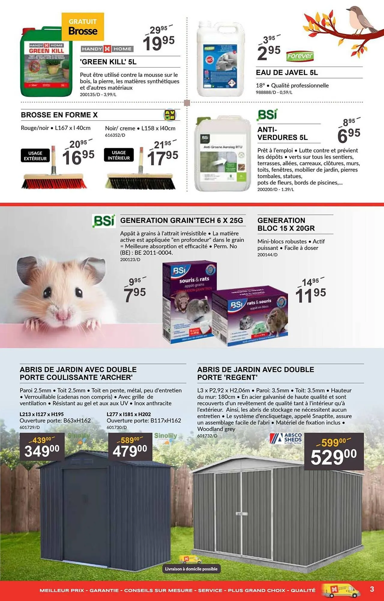 HandyHome folder van 4 oktober tot 29 oktober 2023 - folder pagina 3