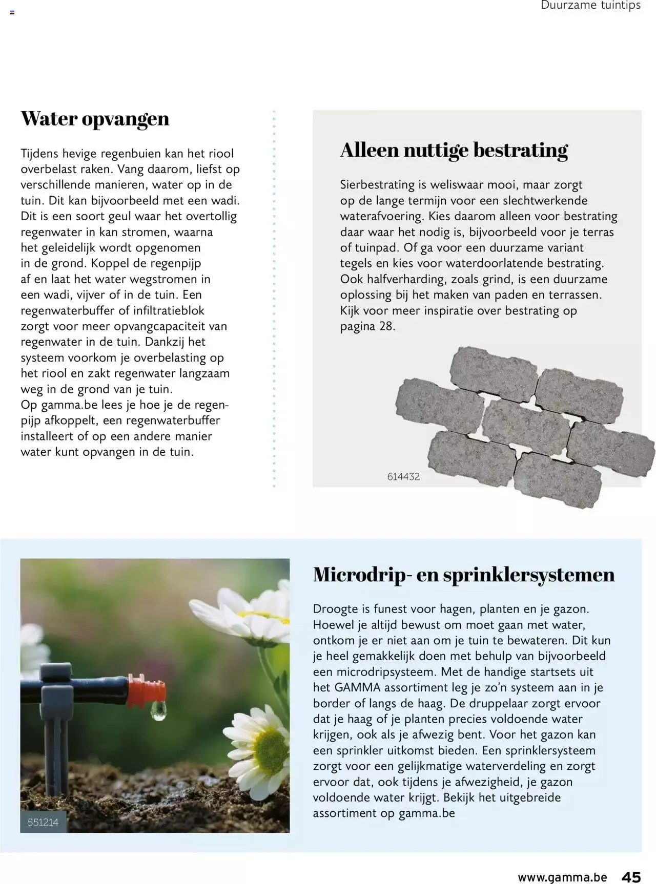 GAMMA tuinmagazine 2022 van 22 maart tot 31 december 2023 - folder pagina 45