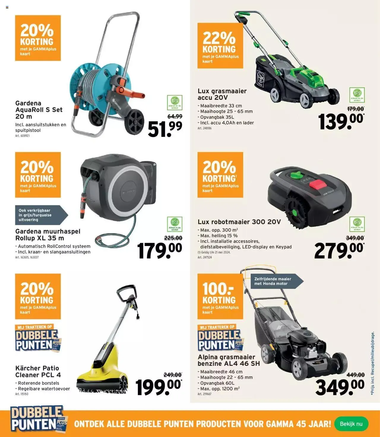 GAMMA folder van 7 mei tot 31 december 2024 - folder pagina 10