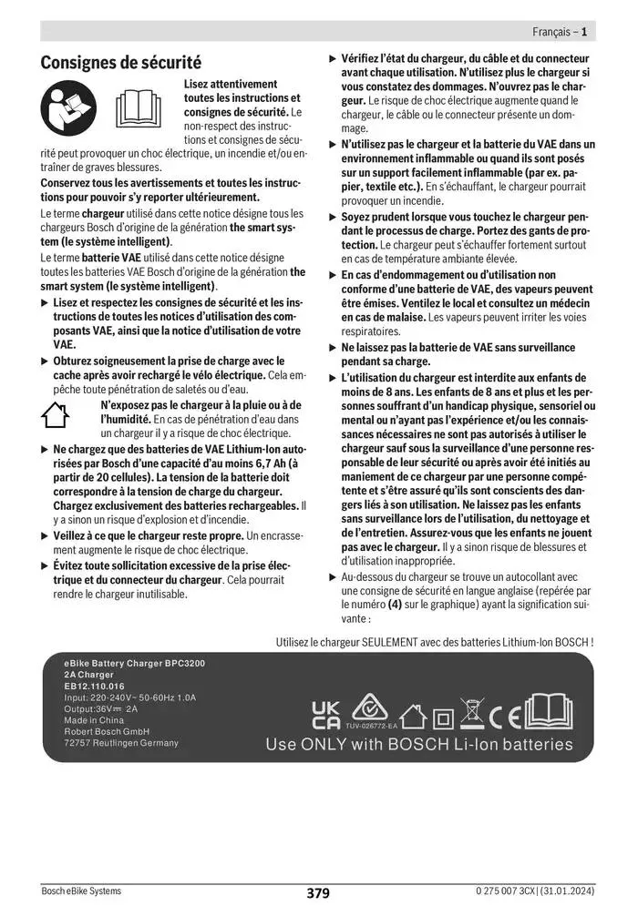 Electric Bike Manual van 12 februari tot 12 augustus 2025 - folder pagina 379