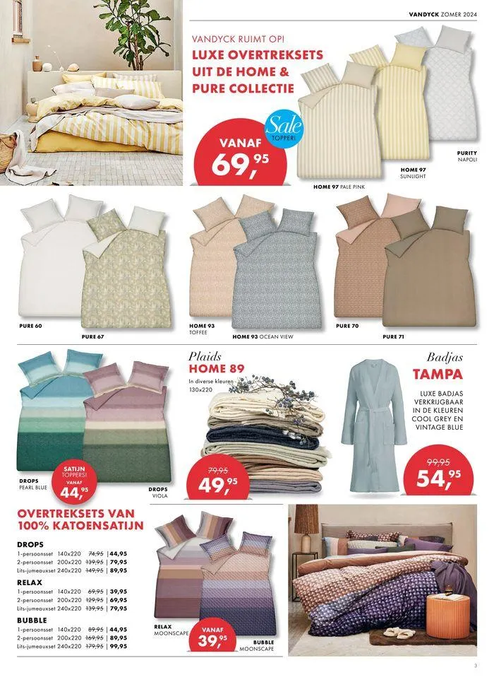 Sale Vandyck Ruimt Op! van 4 juli tot 31 juli 2024 - folder pagina 3