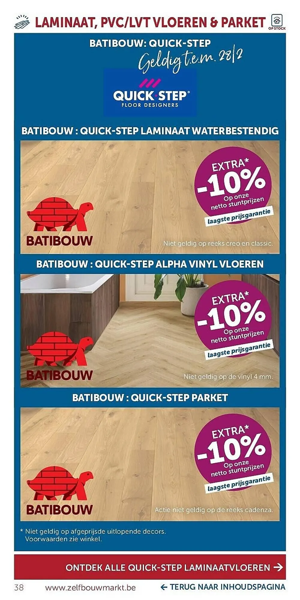 Zelfbouwmarkt folder van 24 februari tot 23 maart 2026 - folder pagina 38