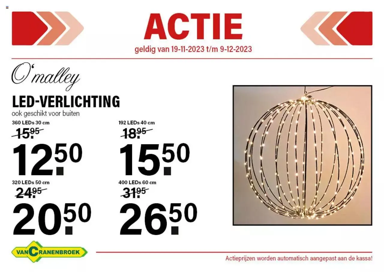 Van Cranenbroek folder / publicité van 9 december tot 31 december 2023 - folder pagina 3