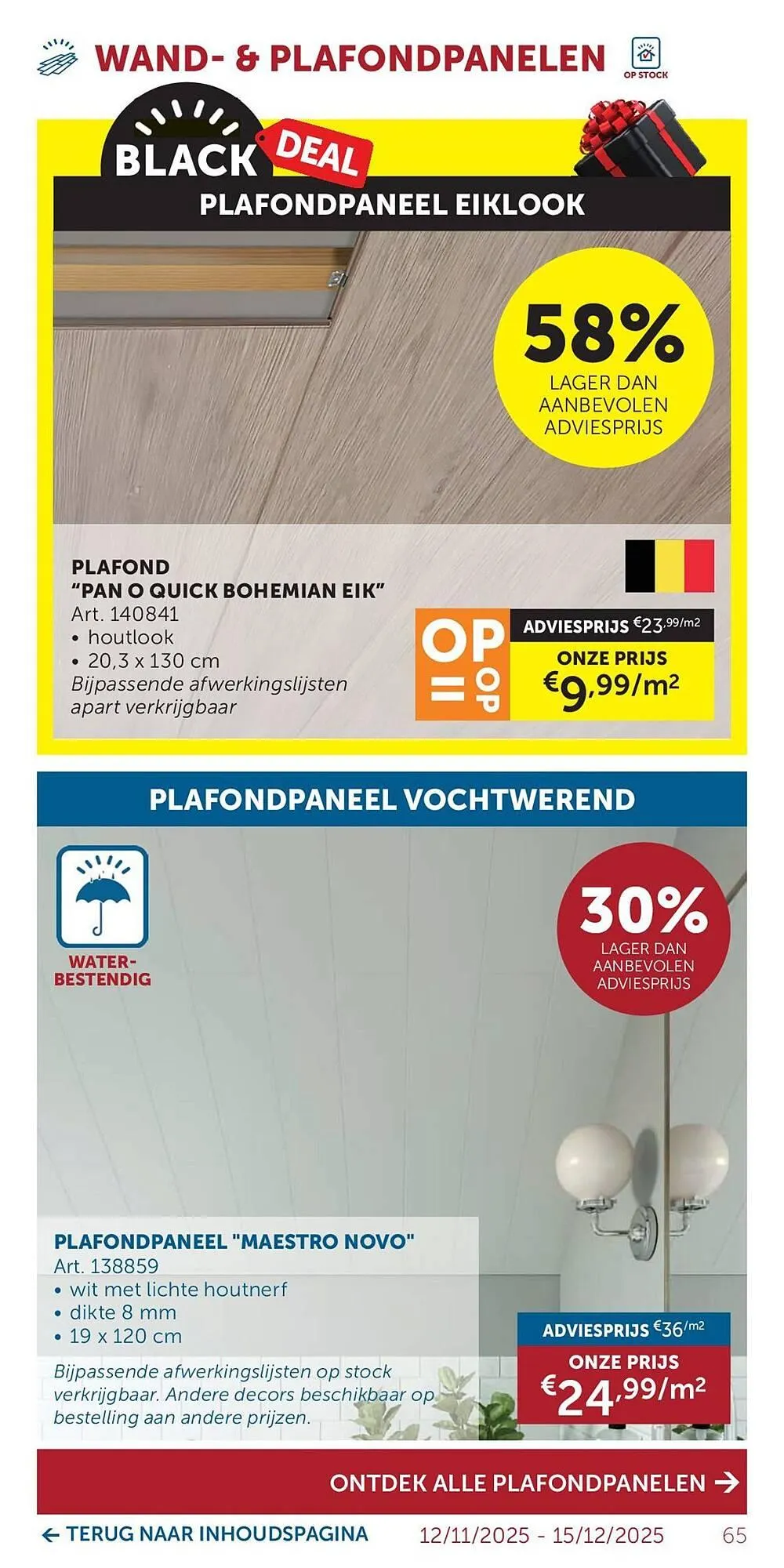 Zelfbouwmarkt folder van 12 november tot 15 december 2025 - folder pagina 65