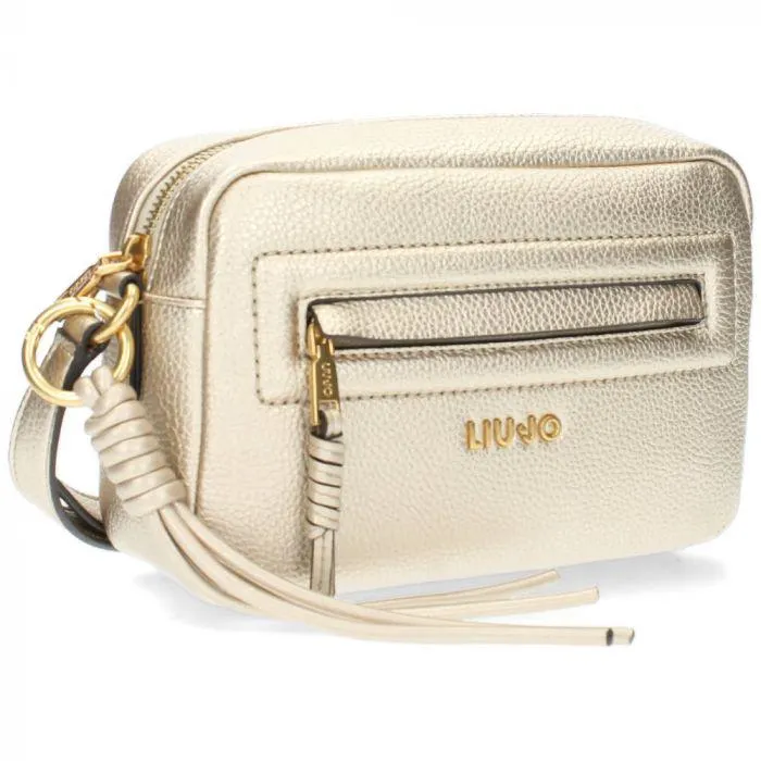 Metallic gouden crossbody Sanura