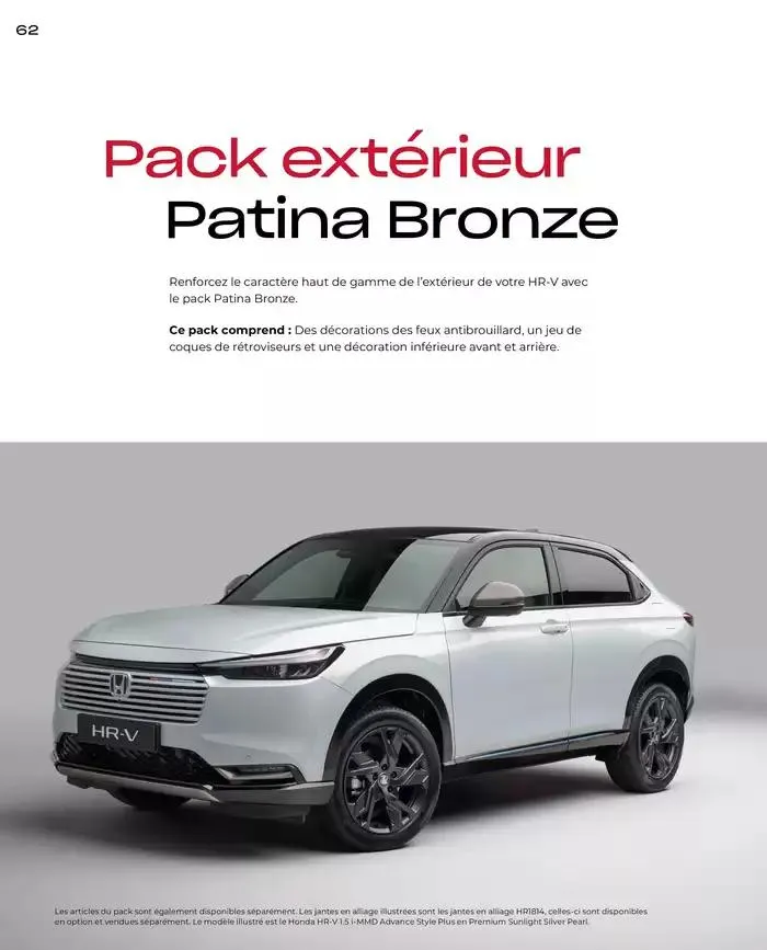 Honda HR-V E:HEV Full Hybrid van 21 november tot 21 november 2025 - folder pagina 62