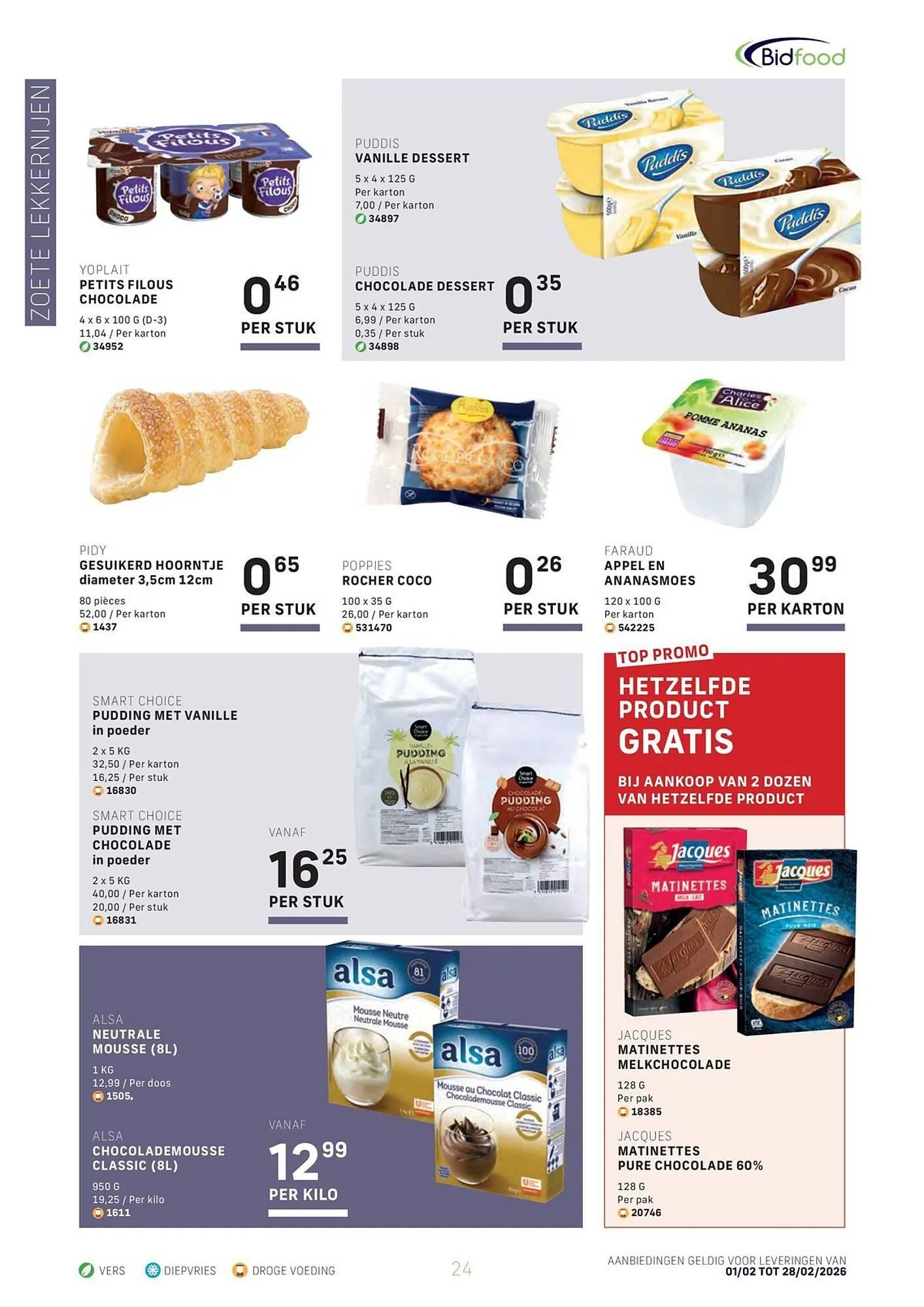 Bidfood folder van 2 februari tot 28 februari 2026 - folder pagina 24
