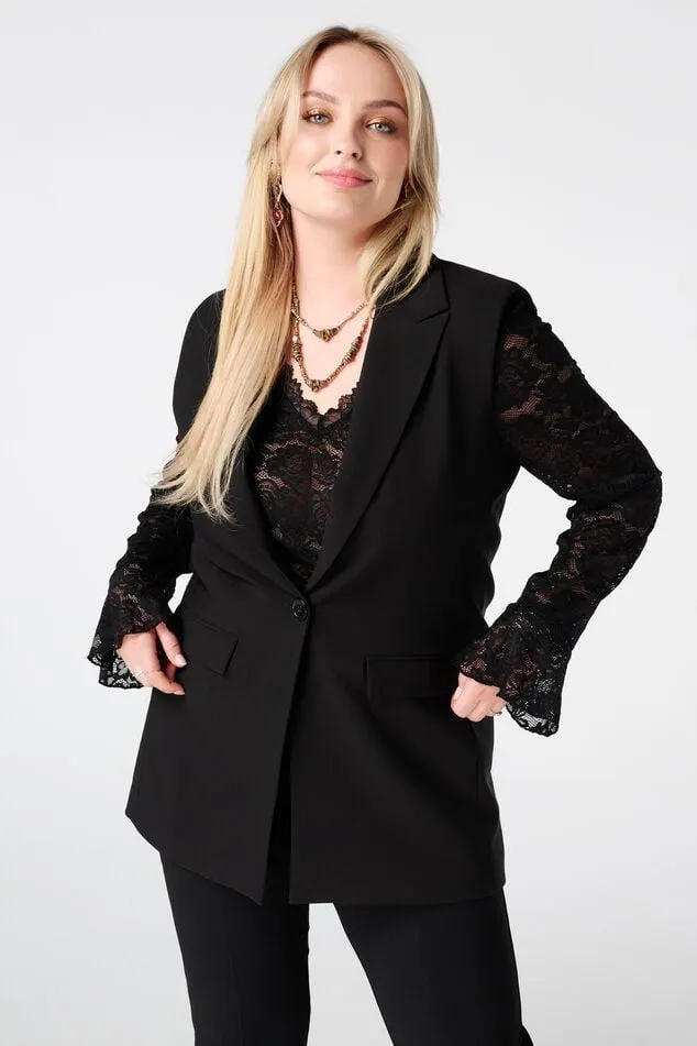 Gilet met knoopsluiting