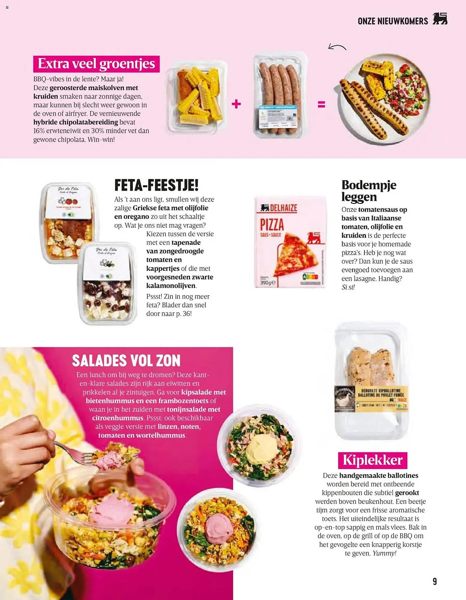 Delhaize magazine van 2 april tot 31 mei 2026 - folder pagina 9