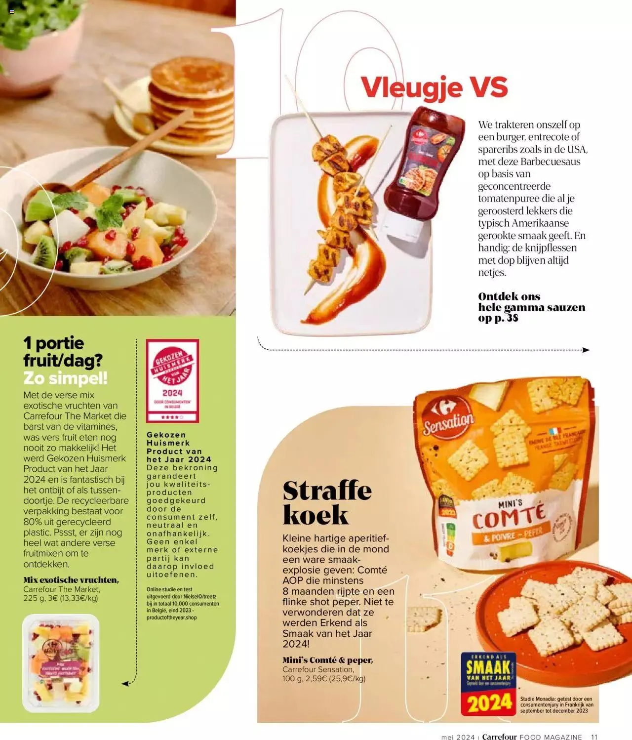 Carrefour Food Mag Lekkers voor mei van 31 mei tot 31 december 2024 - folder pagina 11