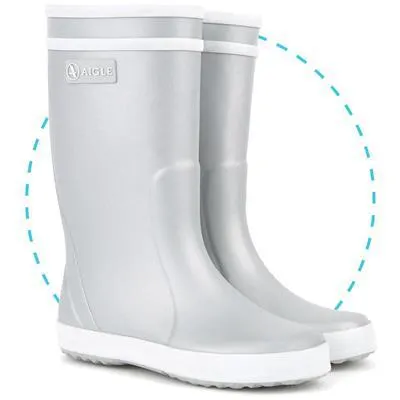 Aigle Laarzen lolly pop silver