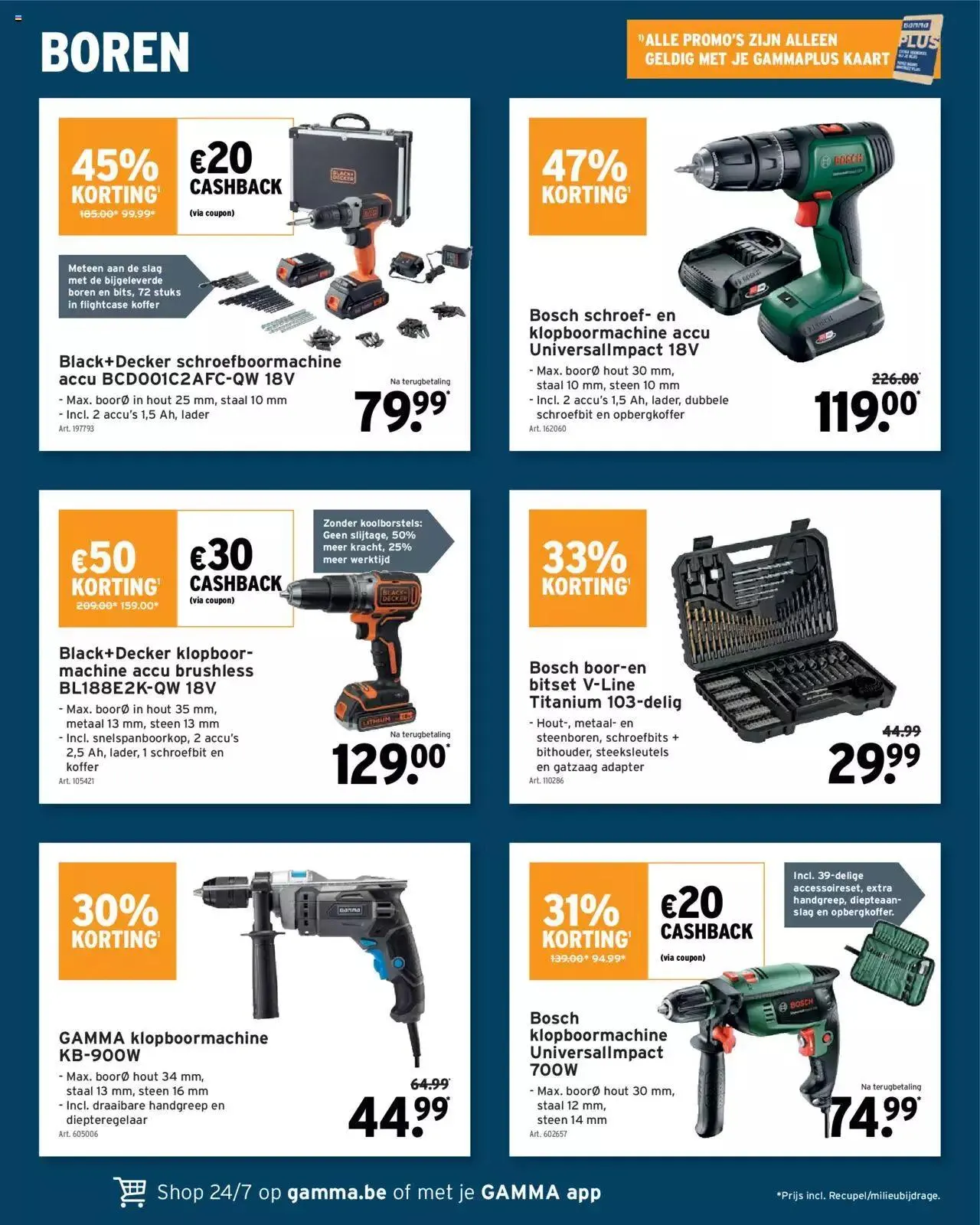 GAMMA folder van 6 juni tot 31 december 2023 - folder pagina 20