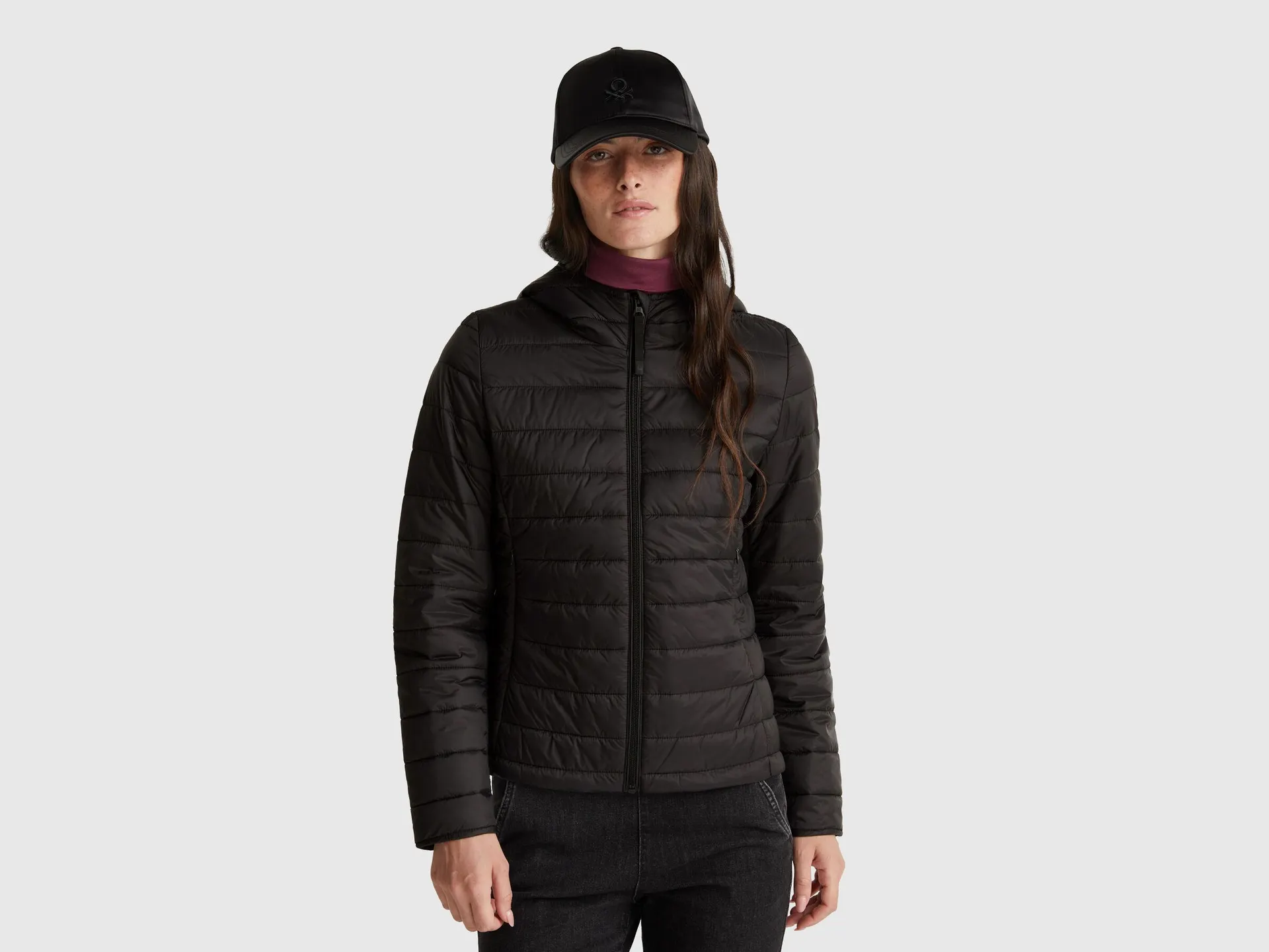 Slim fit padded jacket