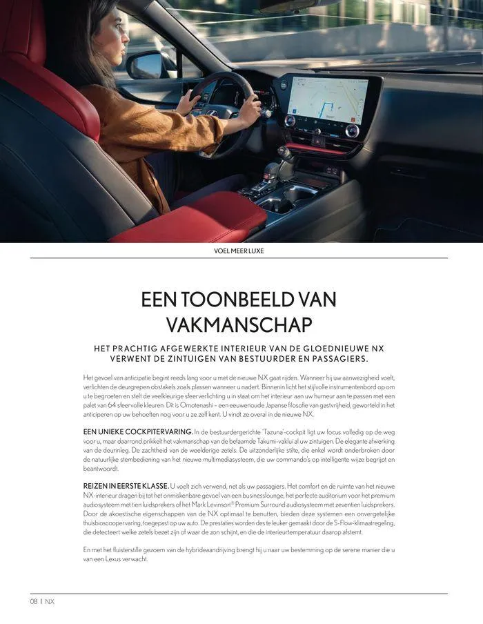 LEXUS NX van 23 november tot 23 november 2024 - folder pagina 8