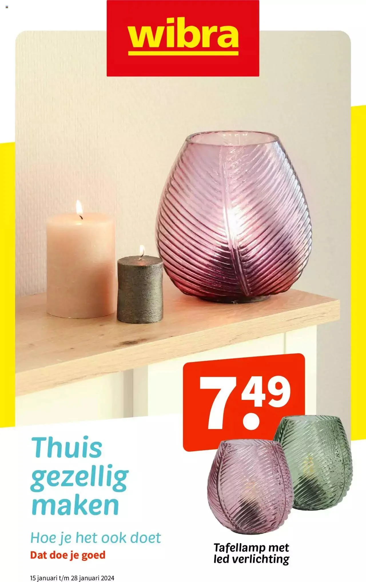 Wibra folder van 28 januari tot 20 januari 2024 - folder pagina 