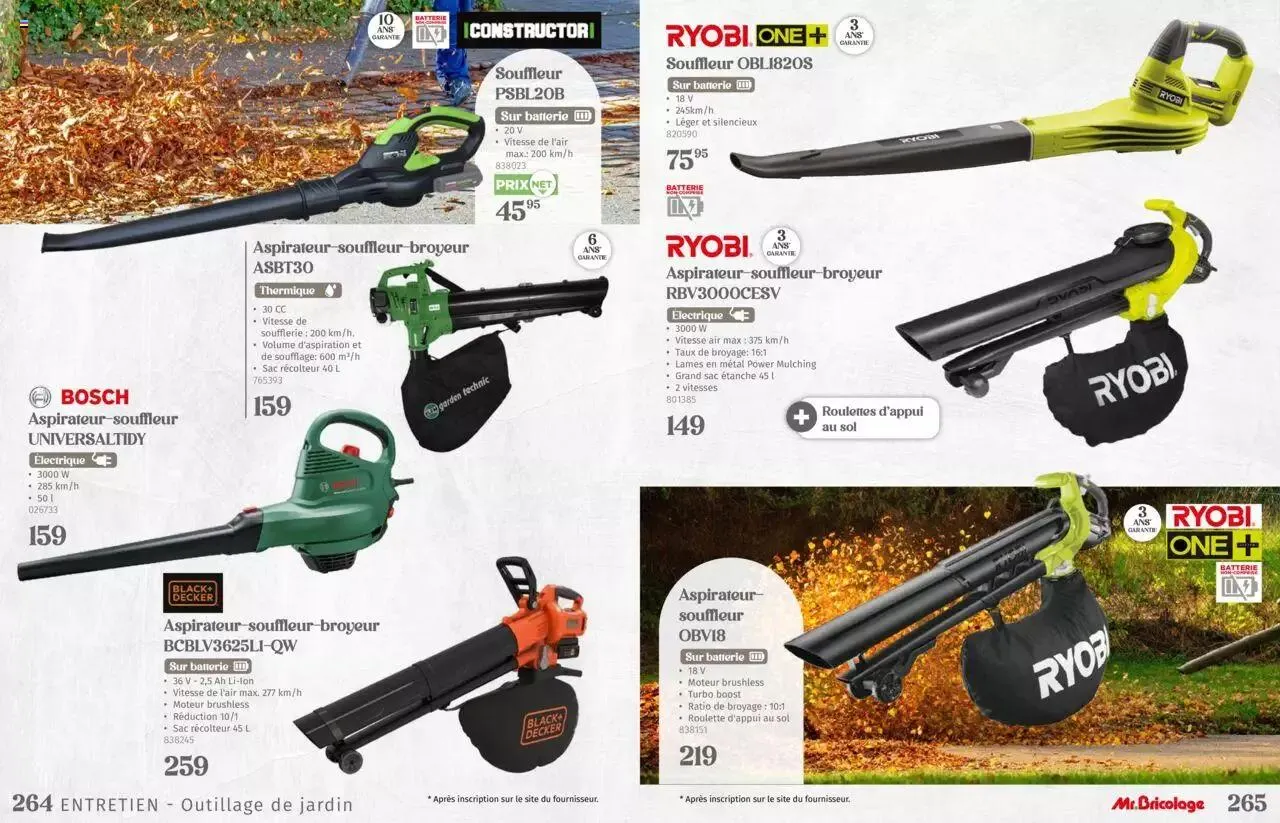 Mr Bricolage - Catalogue Jardin van 17 april tot 31 december 2024 - folder pagina 133