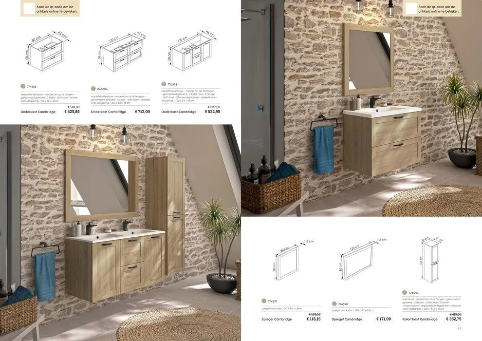 Badkamercatalogus van 10 juli tot 31 december 2024 - folder pagina 14