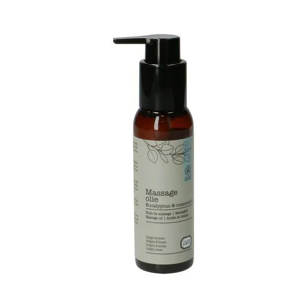 Massageolie, eucalyptus & rozemarijn, 100 ml