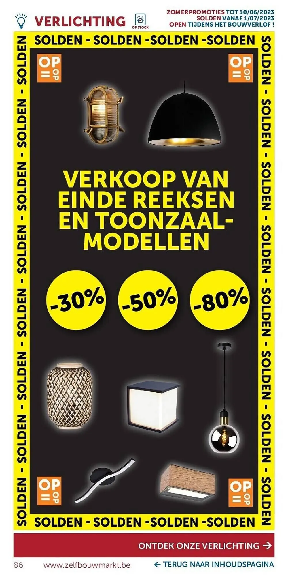 Zelfbouwmarkt folder van 20 juni tot 17 juli 2023 - folder pagina 86