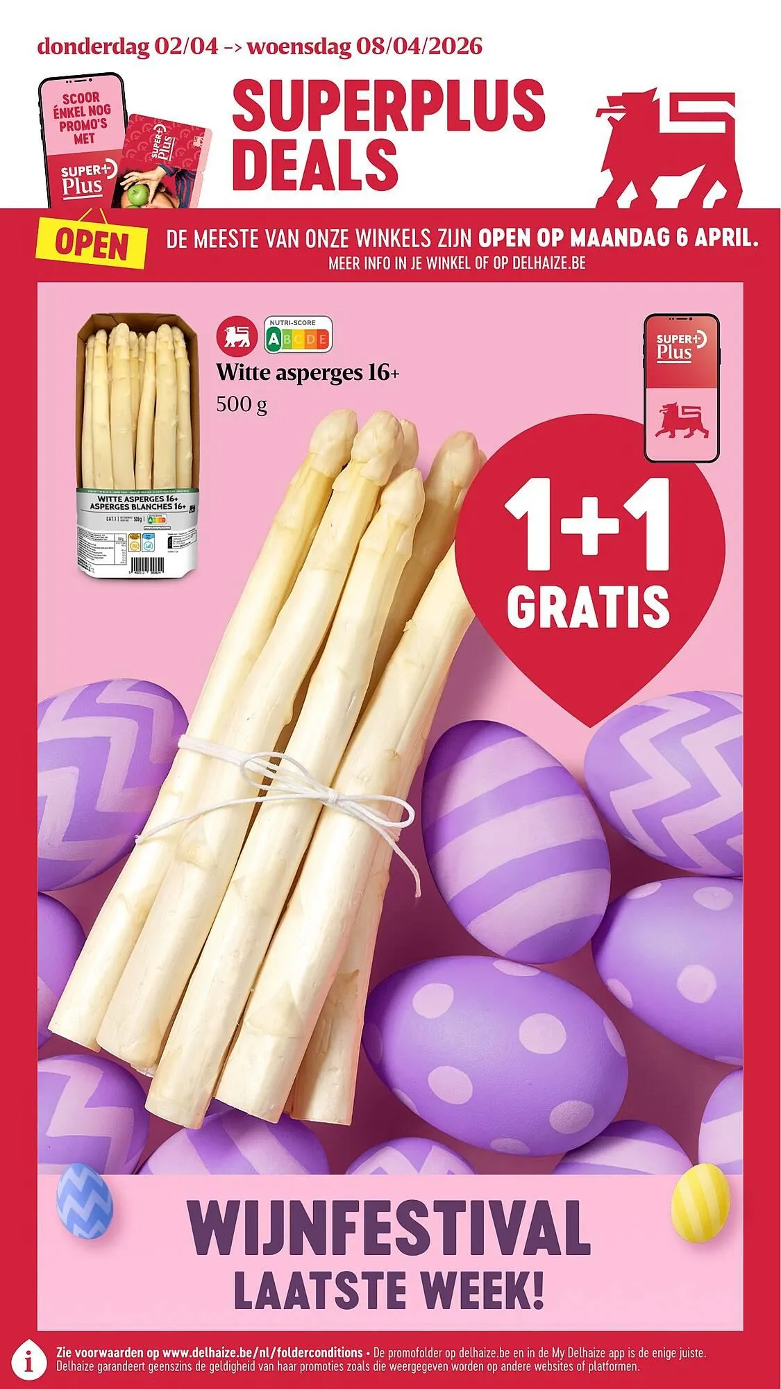 Delhaize folder van 2 april tot 8 april 2026 - folder pagina 1