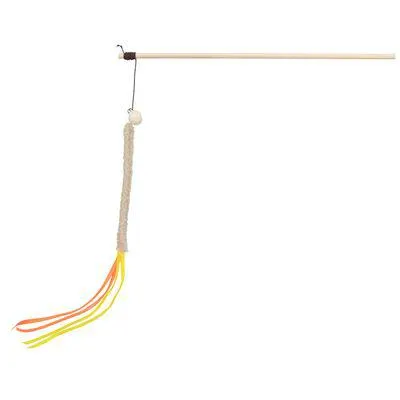 Canne à pêche Trixie avec pendentif en peluche pour chat