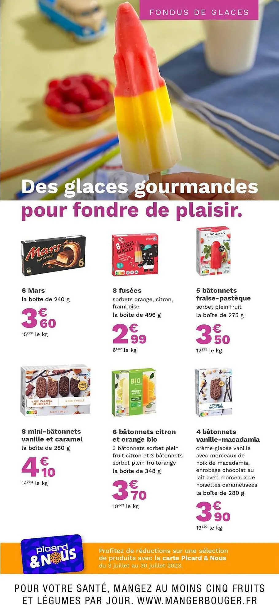 Picard folder van 3 juli tot 30 juli 2023 - folder pagina 3