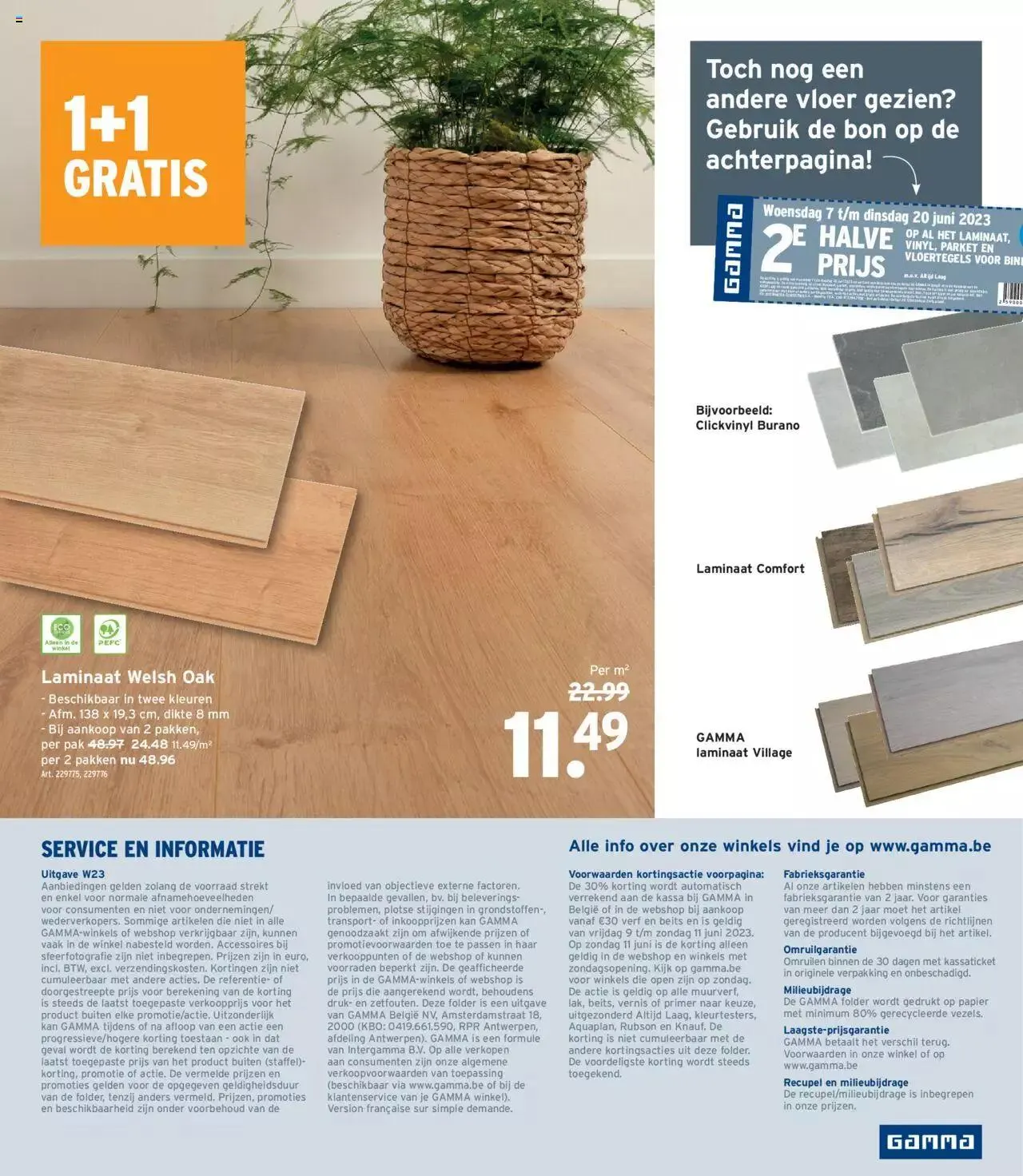 GAMMA folder van 11 juni tot 31 december 2023 - folder pagina 29