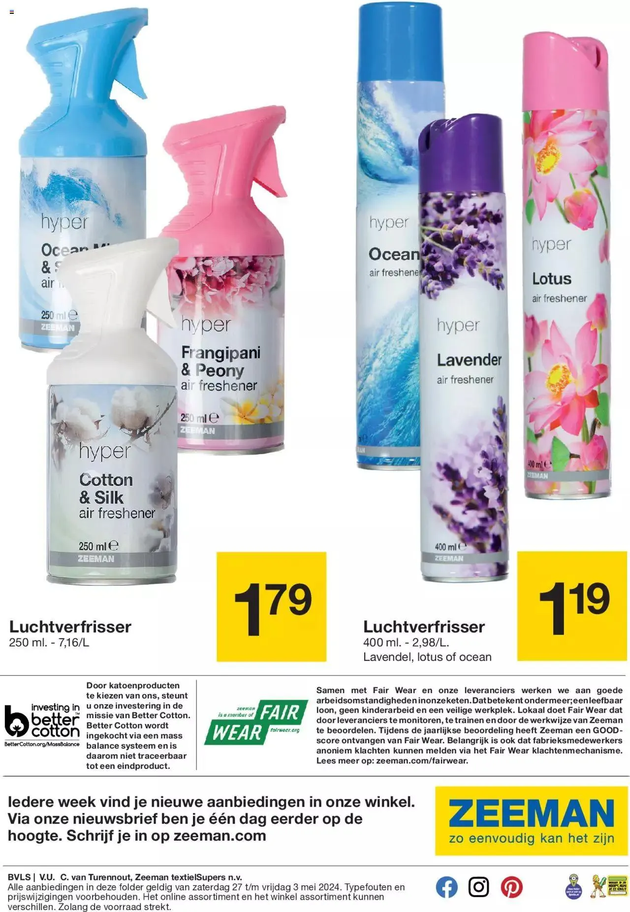 Zeeman folder van 3 mei tot 31 december 2024 - folder pagina 18