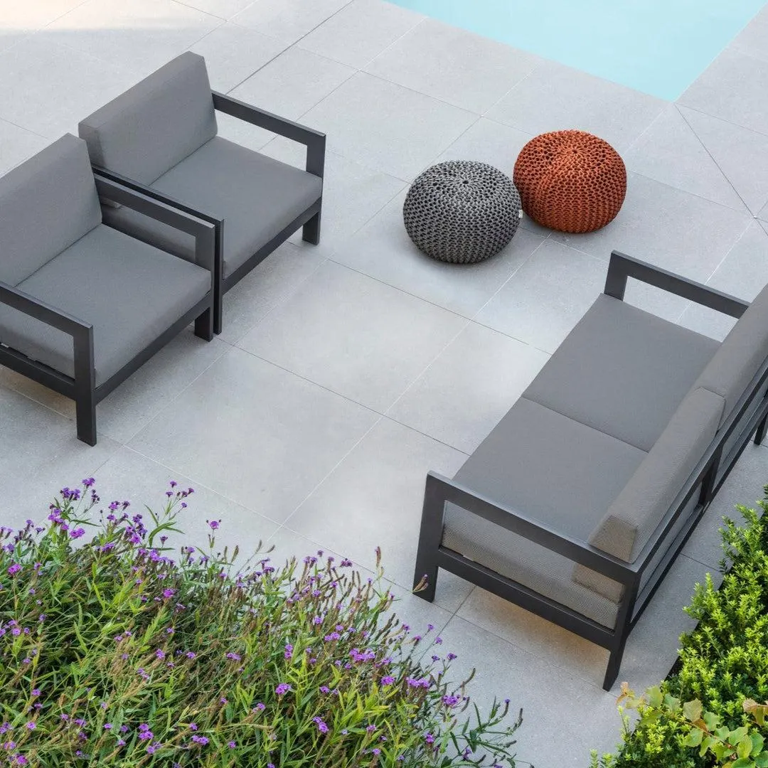 Vigo Loungeset black mat