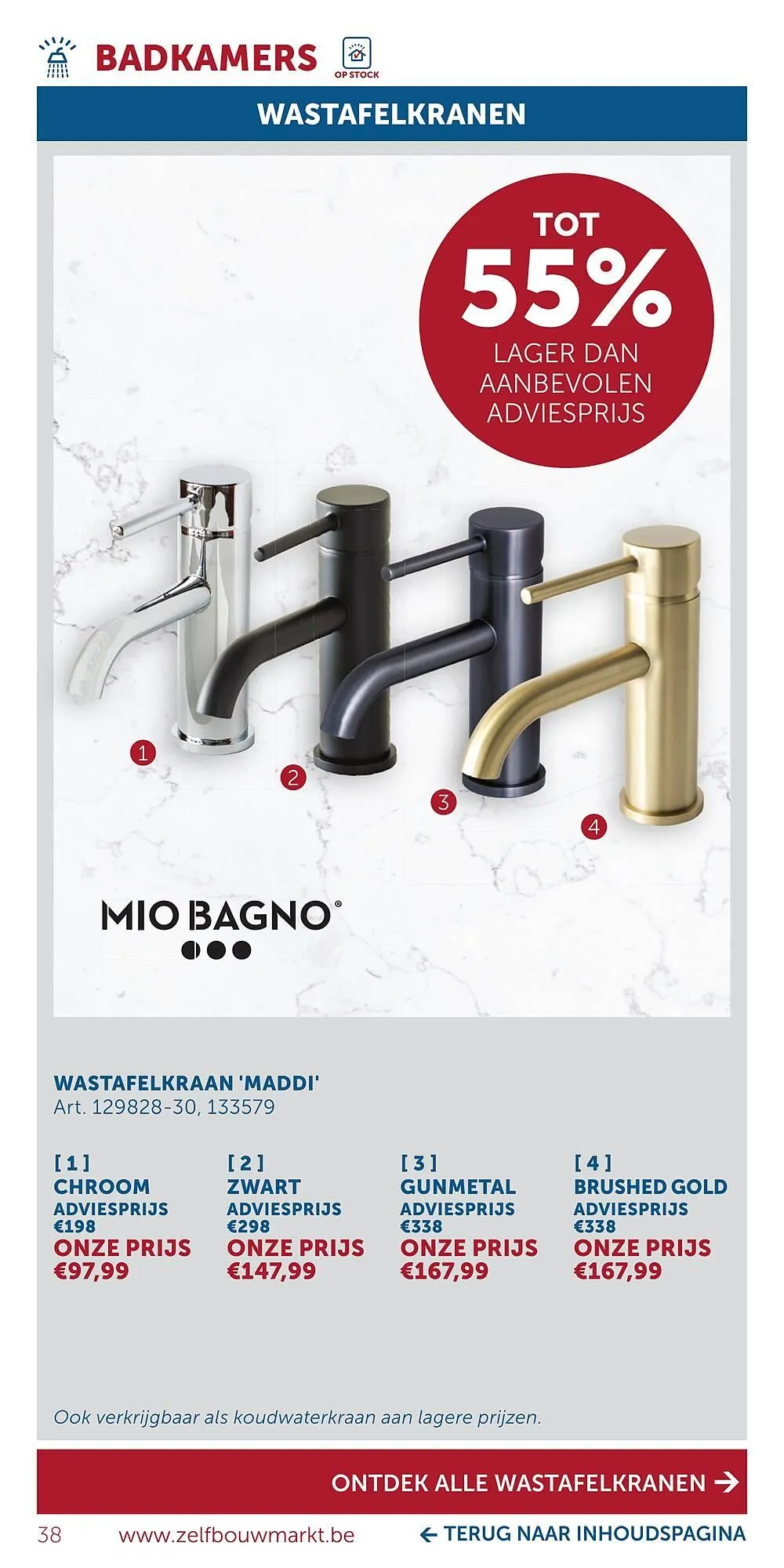 Zelfbouwmarkt folder van 15 december tot 19 januari 2026 - folder pagina 38
