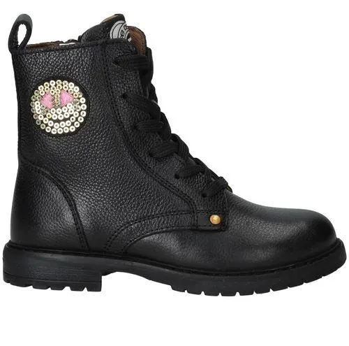 Develab Veterboots Zwart Meisjes