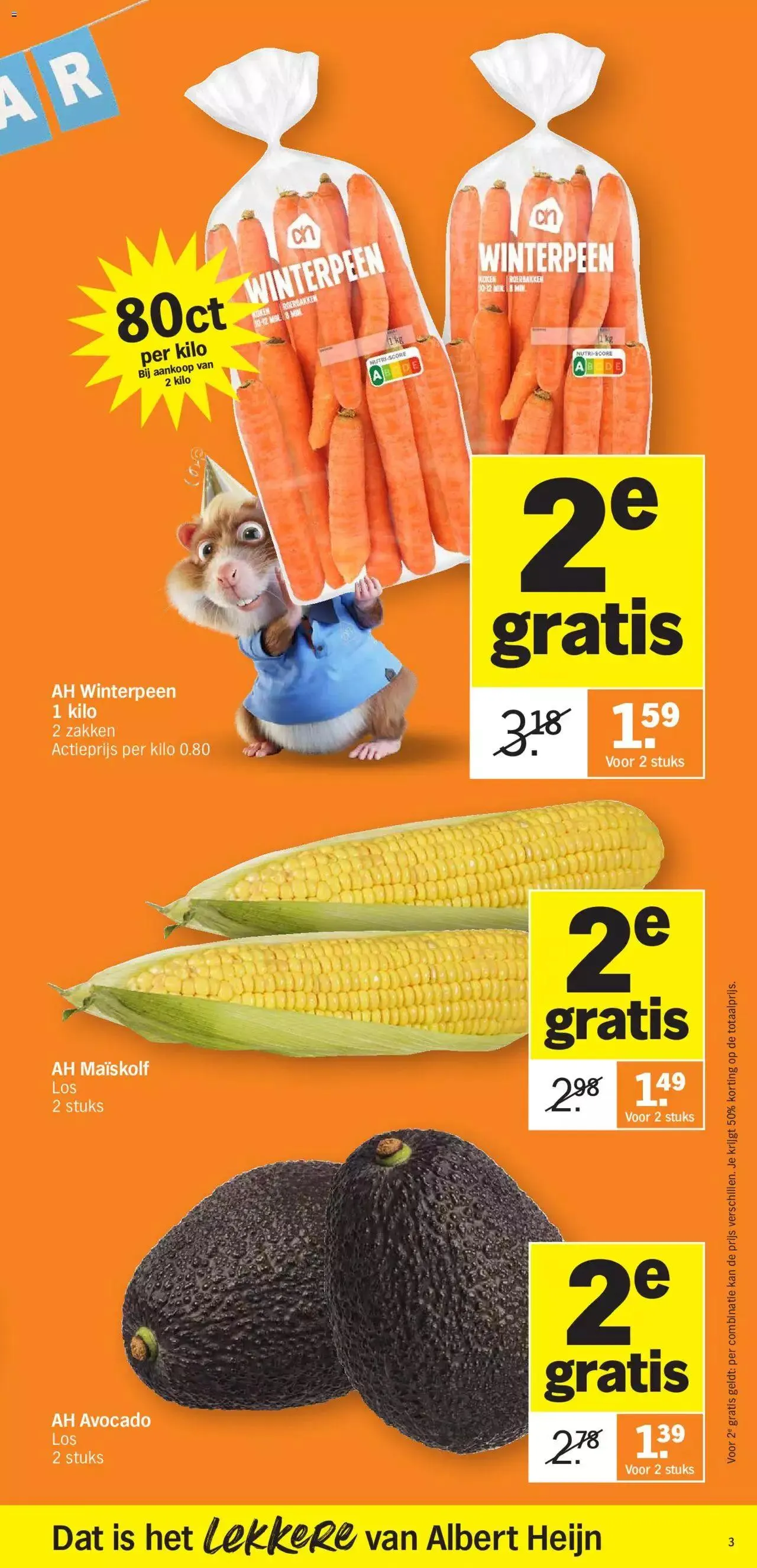 Albert Heijn folder week / de la semaine 39 van 1 oktober tot 31 december 2023 - folder pagina 3