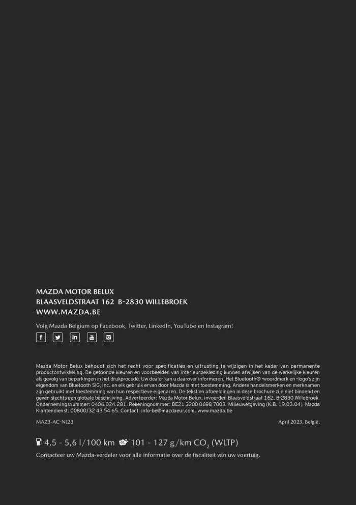 MAZDA3 van 6 oktober tot 6 oktober 2024 - folder pagina 10