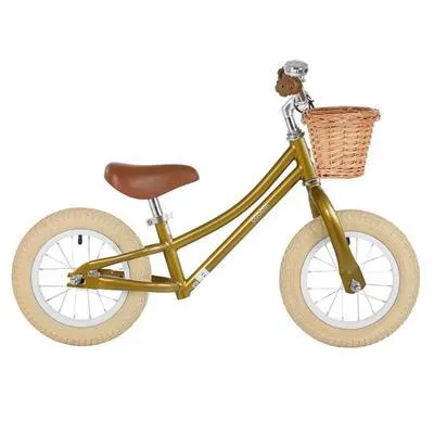 Bobbin Loopfiets gingersnap balance bike - gold