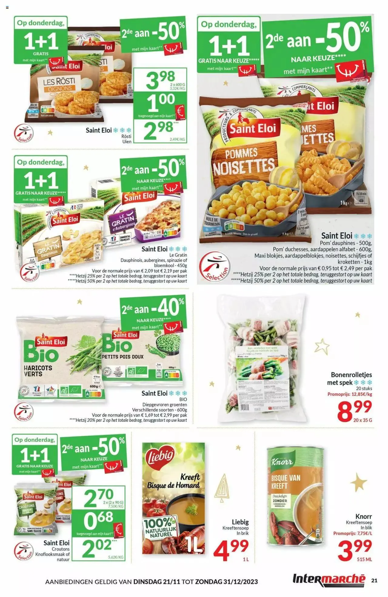 Intermarché Feestfolder van 31 december tot 31 december 2023 - folder pagina 21