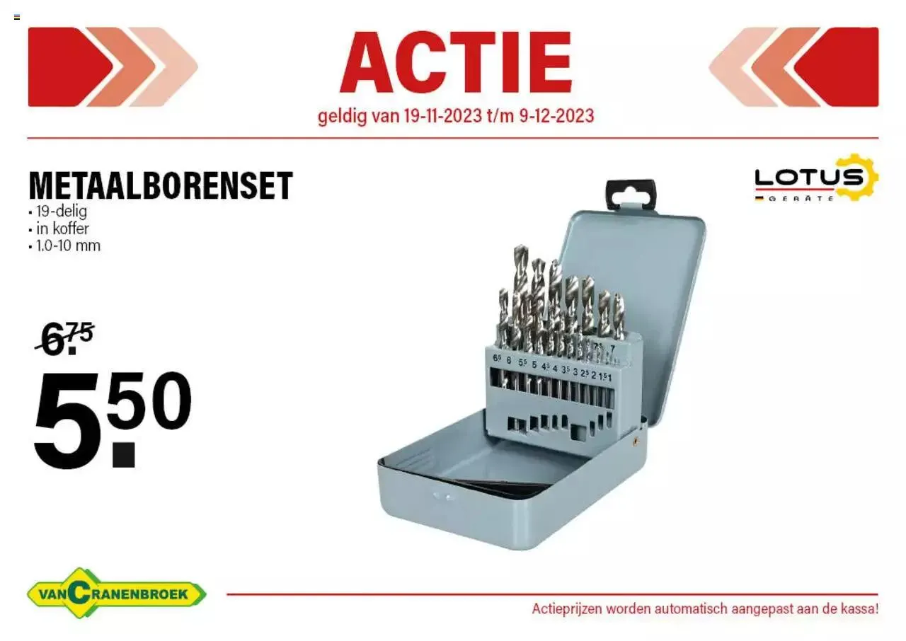 Van Cranenbroek folder / publicité van 9 december tot 31 december 2023 - folder pagina 40