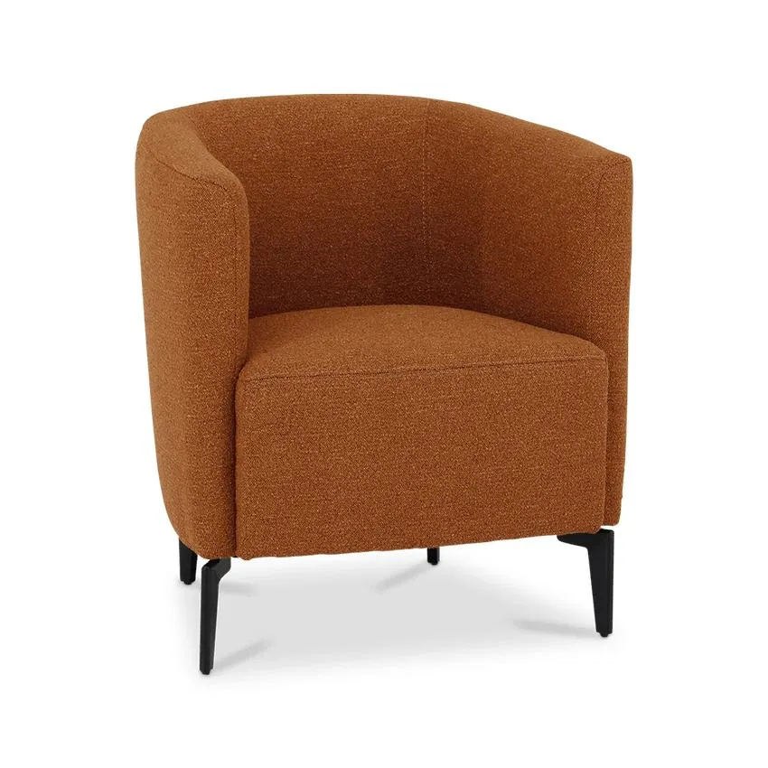 Bijzetzetel SOLARO Terracotta