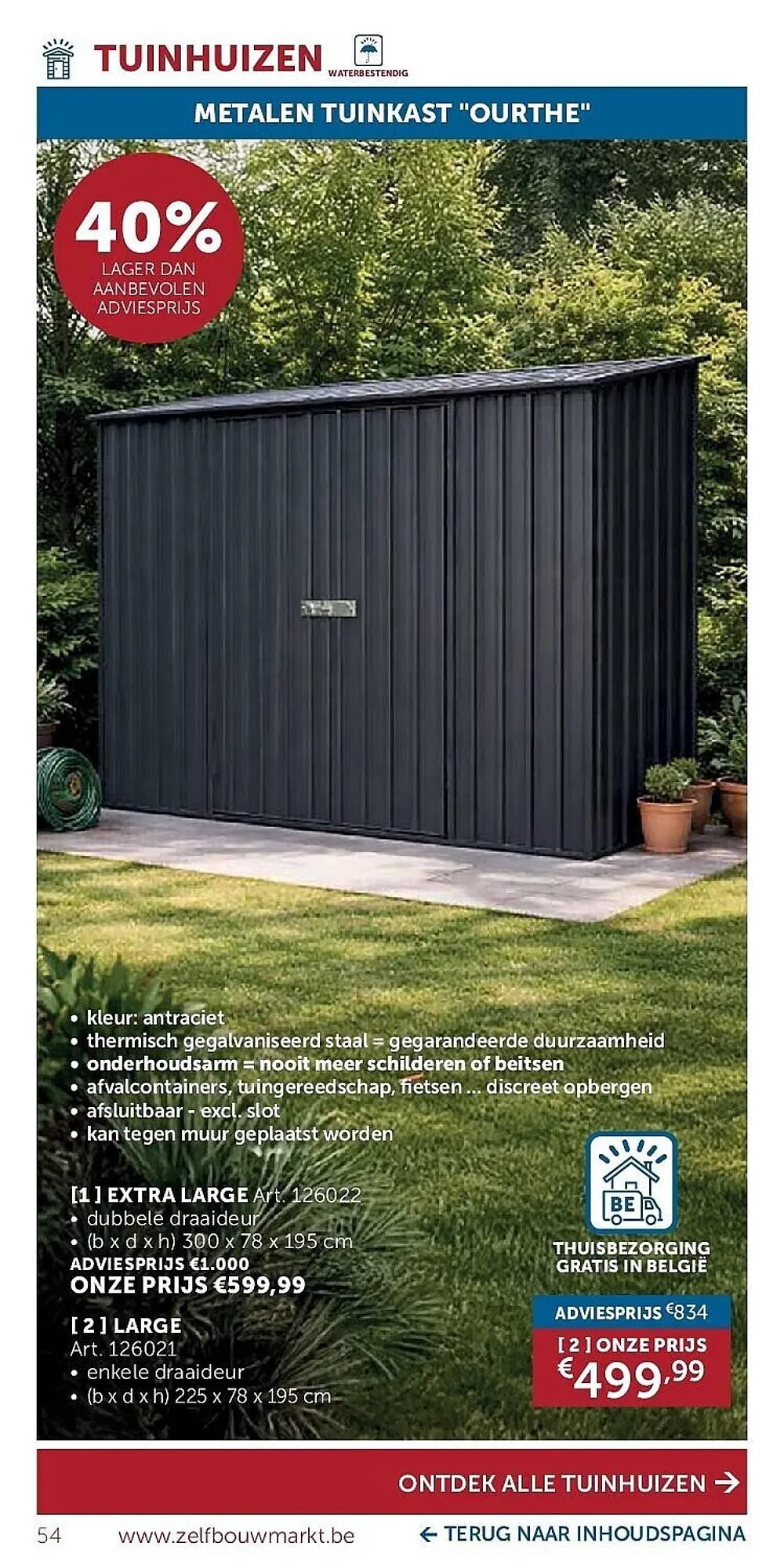 Zelfbouwmarkt folder van 24 februari tot 23 maart 2026 - folder pagina 54