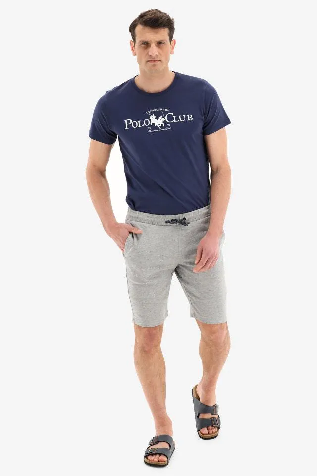 Grijze joggingshort